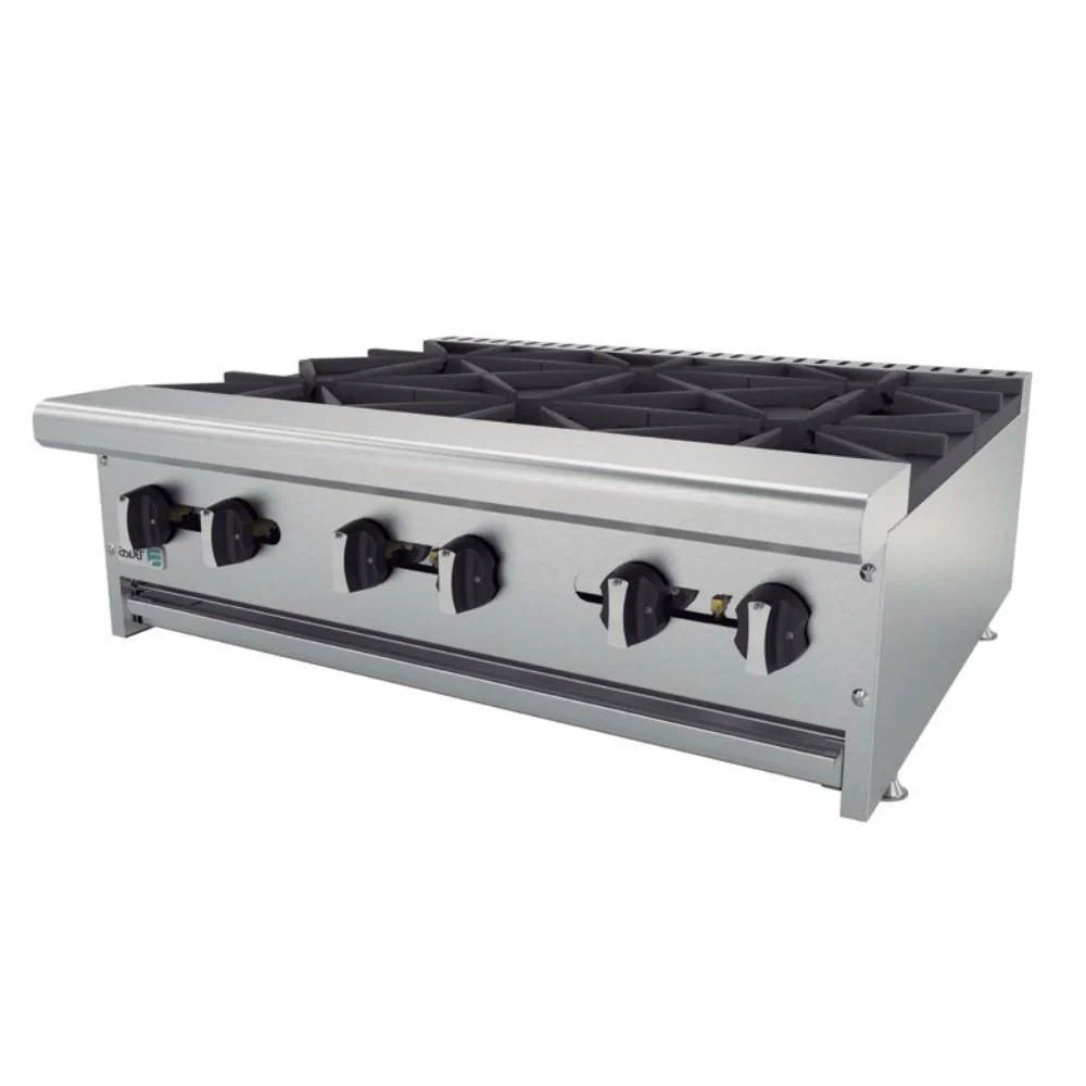Anafe Industrial 6 Quemadores Modelo AEHP-6-36 Asber